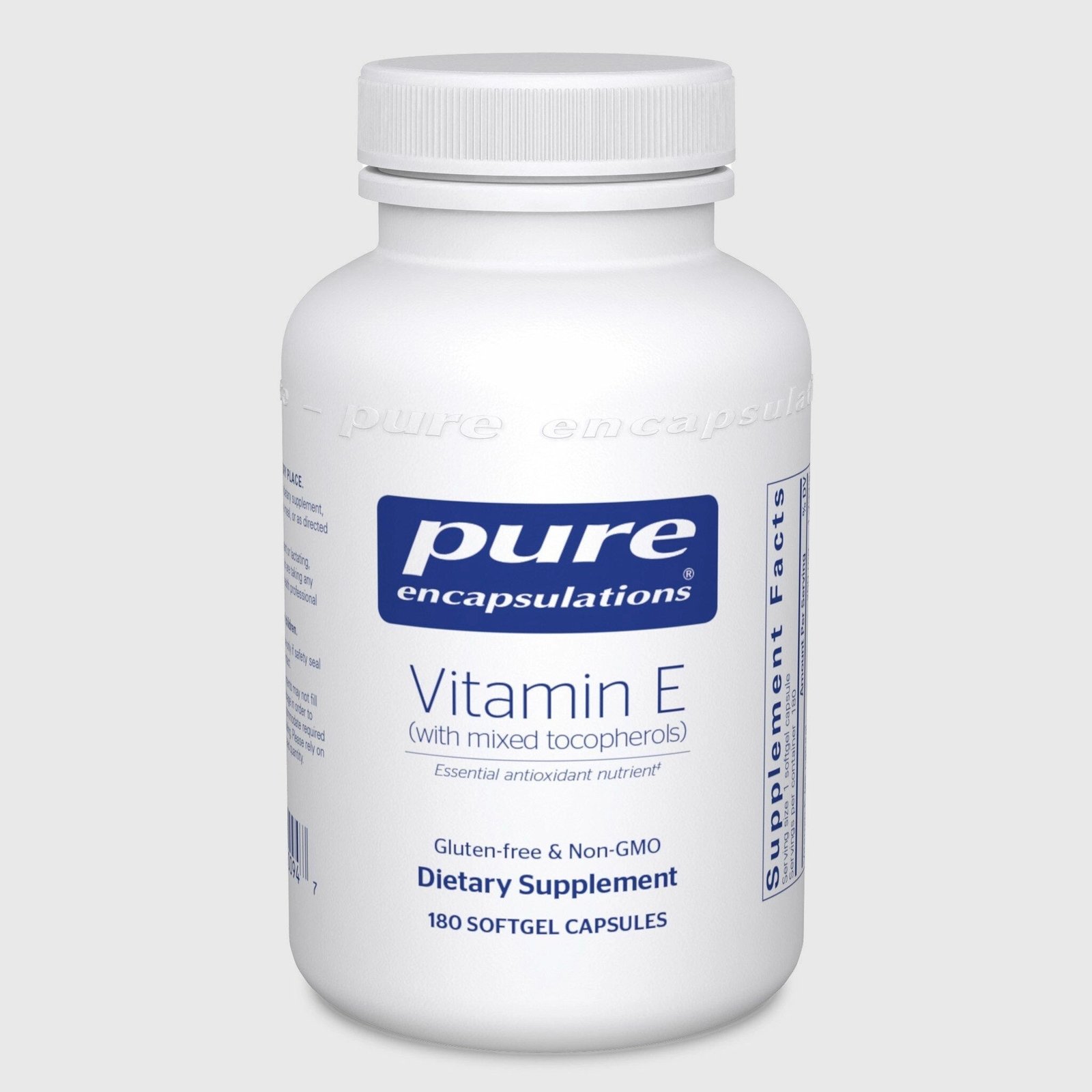 Pure Encapsulations Vitamin E (with mixed tocopherols)